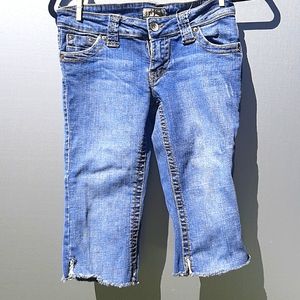 Paris Blues Raw Hem Jeans